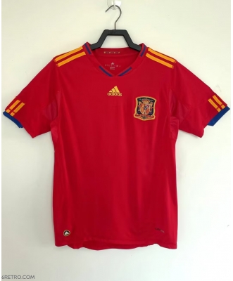 Spain Retro Home Shirt Men 2010