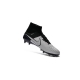 Top 2016 Nike Magista Obra Firm Ground Leather White Black Football Boots