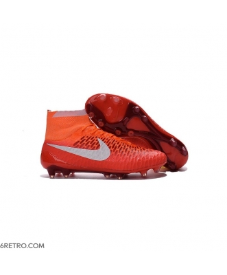 Top 2016 Nike Magista Obra Firm Ground Red White Football Boots