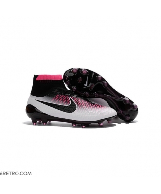 Top 2016 Nike Magista Obra Firm Ground White Red Black Football Boots