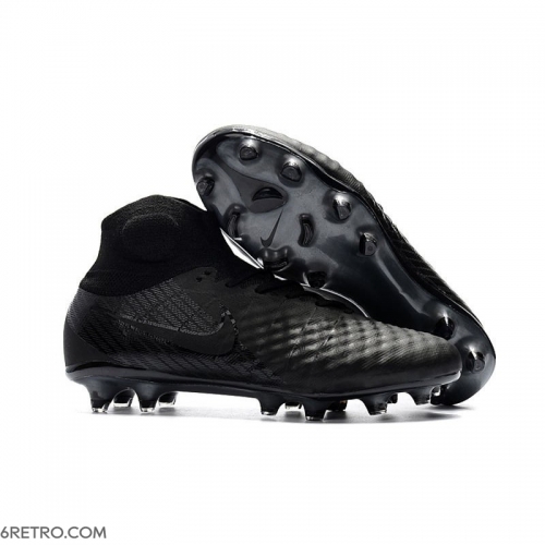 Top Nike Magista Obra 2 Firm Ground Firm Ground - All Black Football Boots Top Nike Magista Obra 2 Firm Ground Firm Ground - All Black Football Boots