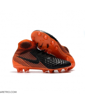 Top Nike Magista Obra 2 Firm Ground Firm Ground - Black Orange Football Boots