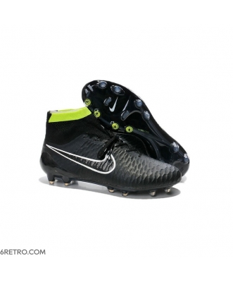 Top Nike Magista Obra Firm Ground ACC Men Black White Football Boots