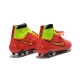Top Nike Magista Obra Firm Ground ACC Men Red Gold Volt Football Boots