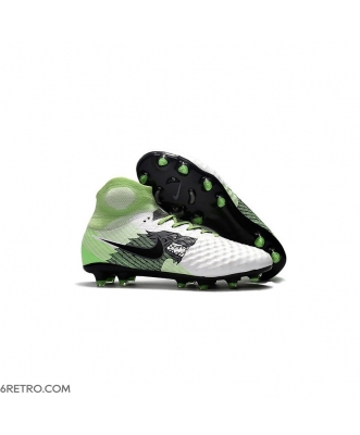Top Nike Magista Obra II Firm Ground 2017 Men White Green Black Football Boots