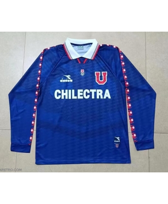 Universidad de Chile Retro Home Shirt Men 1996 Long sleeve