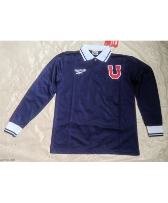 Universidad de Chile Retro Home Shirt Men 1998 Long sleeve