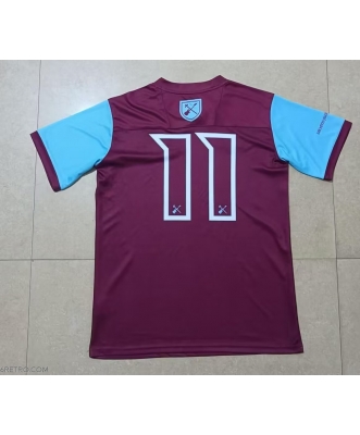 West Ham United Retro #11 Shirt Men(Commemorative Edition)